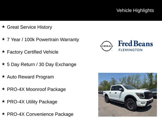 Used 2024 Nissan Titan PRO-4X w/ Pro-4x Convenience Package AWD/4WD image 5