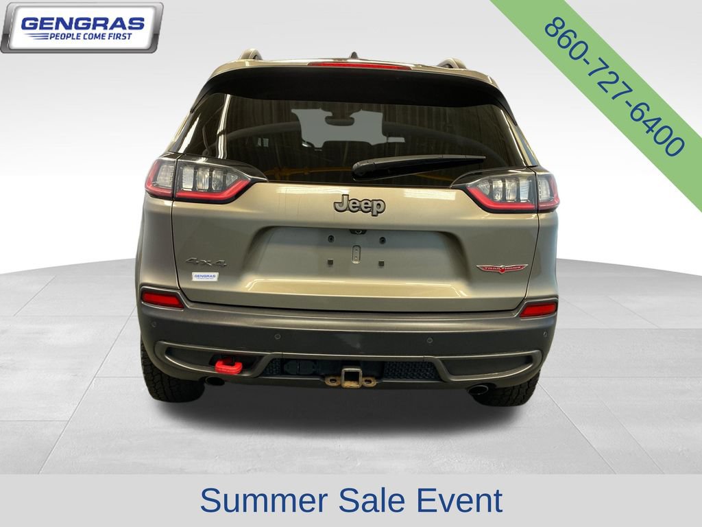 Used 2020 Jeep Cherokee Trailhawk AWD/4WD image 7