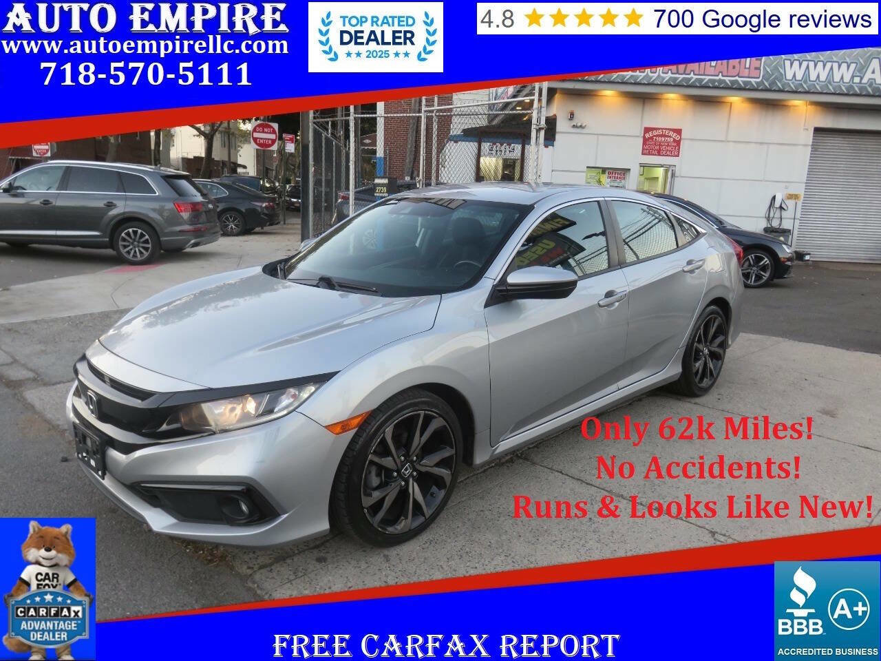Used 2019 Honda Civic Sport