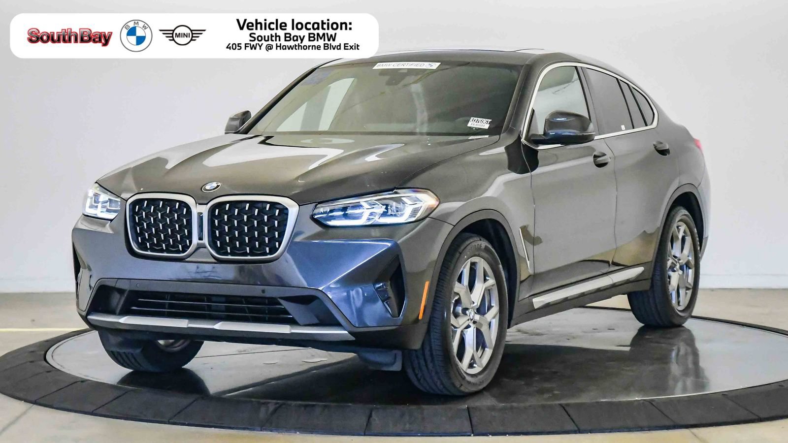 Certified 2023 BMW X4 xDrive30i w/ Premium Package