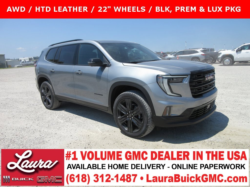 New 2026 GMC Acadia Elevation w/ Black Edition