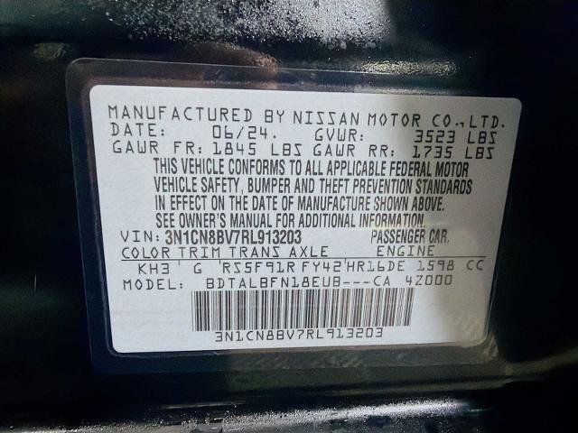 Certified 2024 Nissan Versa S w/ Trunk Package image 27