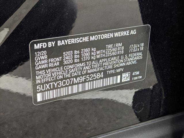 Used 2021 BMW X3 sDrive30i w/ Convenience Package image 26