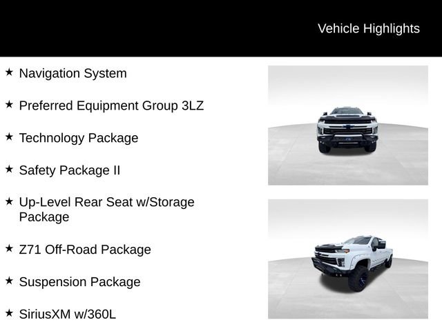 Used 2021 Chevrolet Silverado 2500 High Country w/ Technology Package AWD/4WD image 13