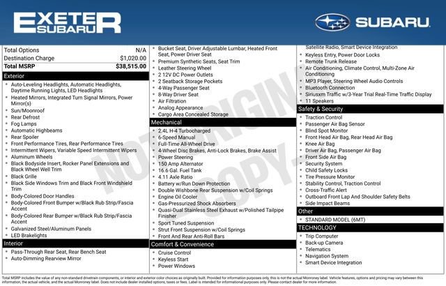 Used 2023 Subaru WRX Limited image 5