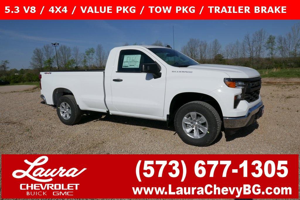 New 2025 Chevrolet Silverado 1500 W/T w/ WT Value Package
