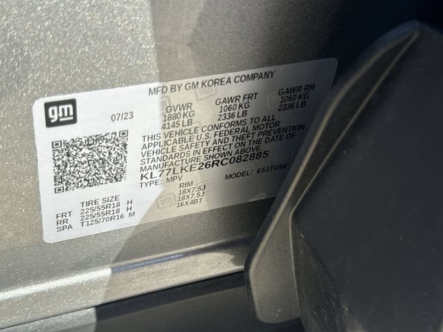 Used 2024 Chevrolet Trax ACTIV w/ Sunroof Package FWD image 33