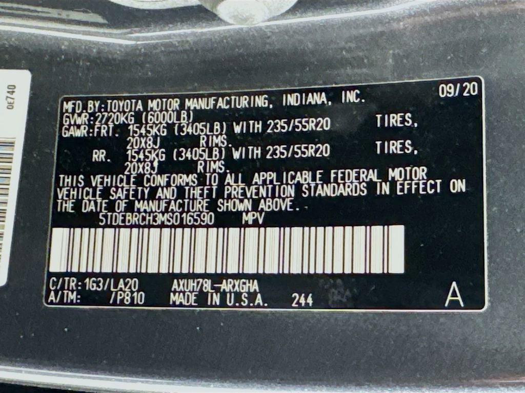 Used 2021 Toyota Highlander Platinum image 46