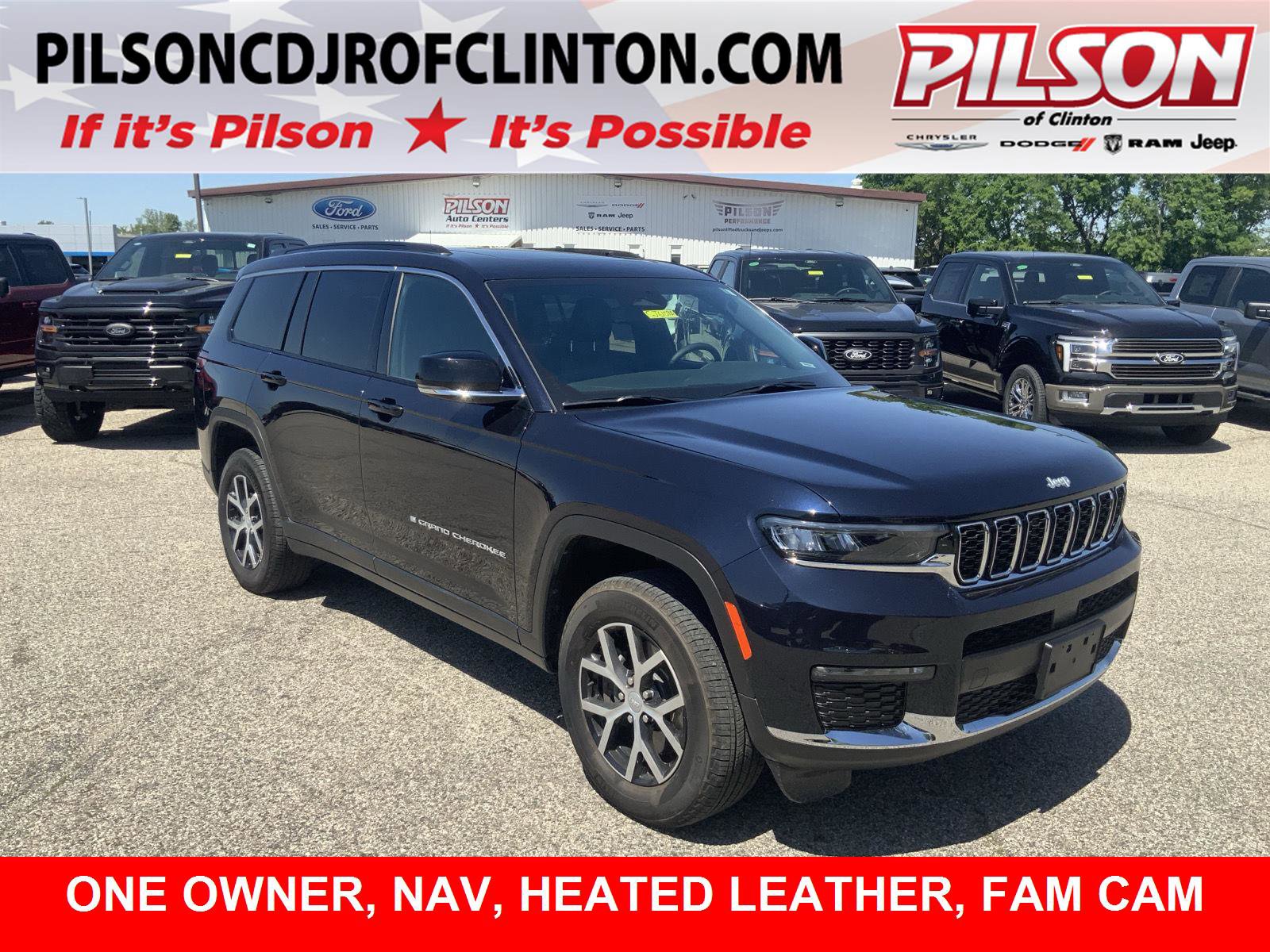 Used 2024 Jeep Grand Cherokee L Limited AWD/4WD image 1