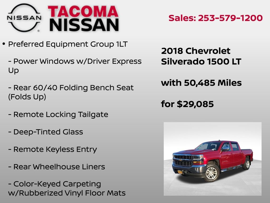 Used 2018 Chevrolet Silverado 1500 LT w/ All Star Edition image 6