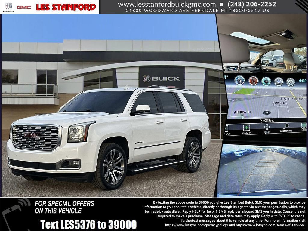 Used 2018 GMC Yukon Denali w/ Denali Ultimate Package AWD/4WD image 1