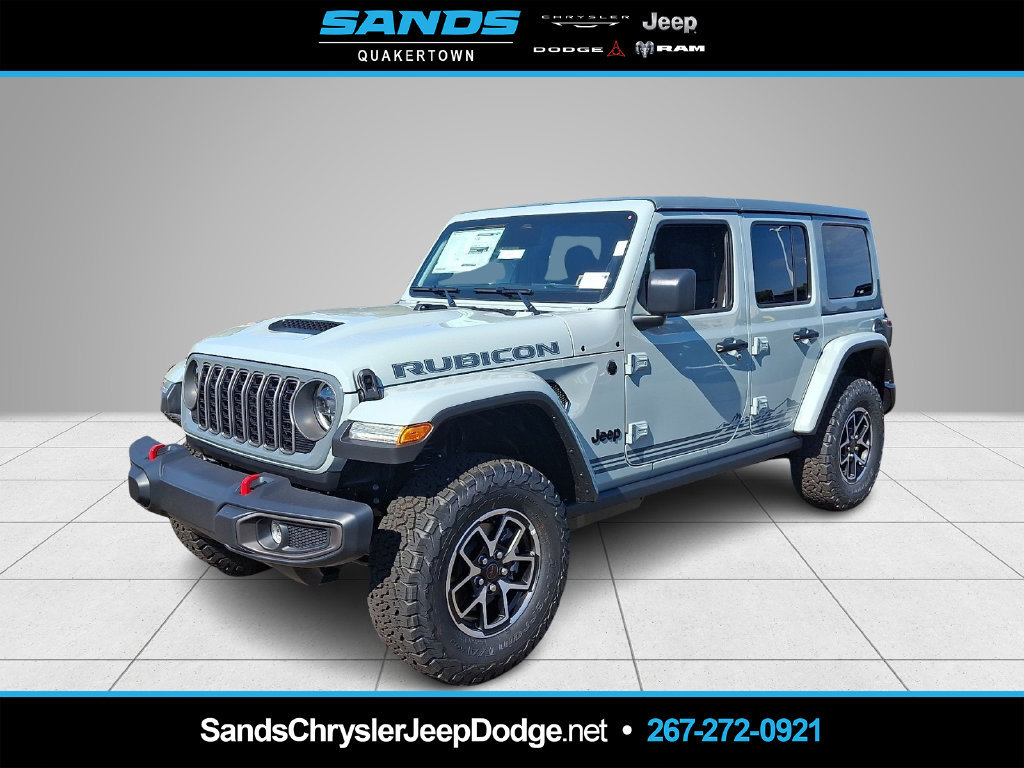 New 2026 Jeep Wrangler Unlimited Rubicon w/ Rockslide Package