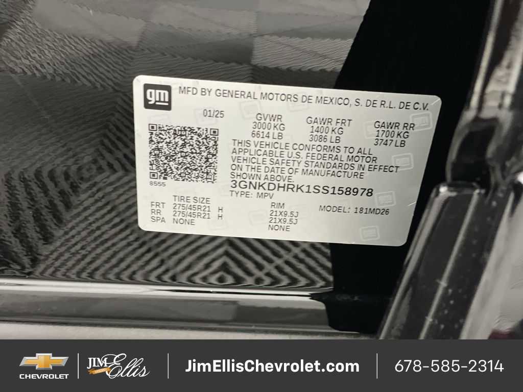 New 2025 Chevrolet Blazer EV RS image 67