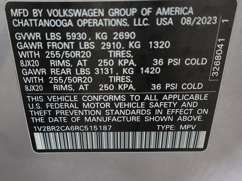 Used 2024 Volkswagen Atlas SEL image 53