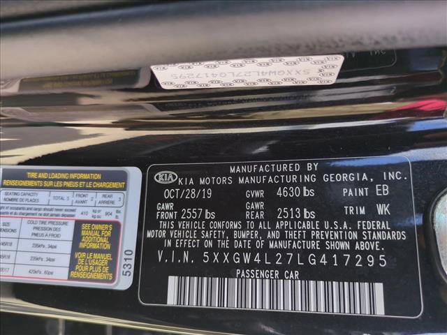 Used 2020 Kia Optima SX image 26