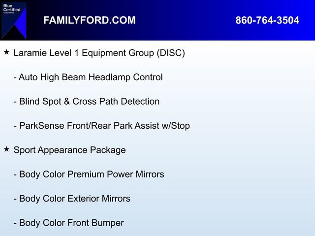 Used 2021 RAM 1500 Laramie w/ Sport Appearance Package image 10