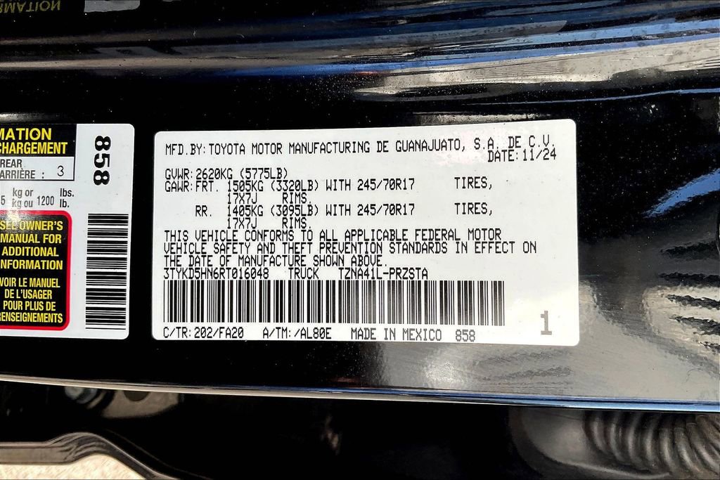 Used 2024 Toyota Tacoma SR image 36