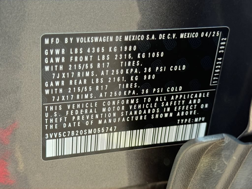 Used 2025 Volkswagen Taos S FWD image 26