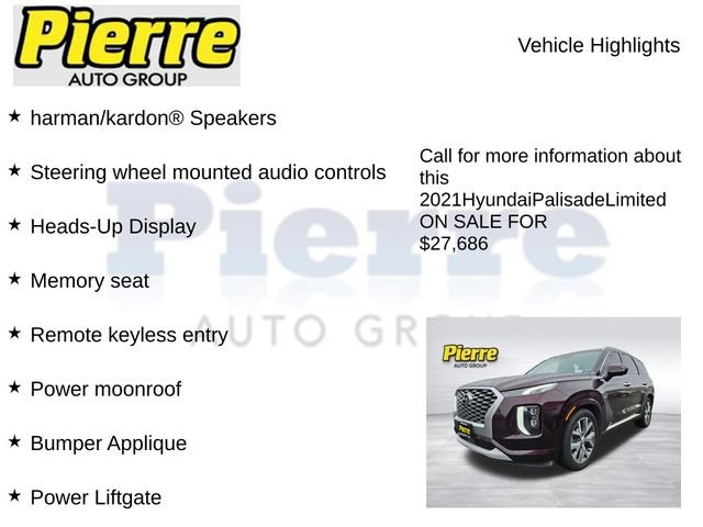 Used 2021 Hyundai Palisade Limited w/ Winter Package image 13