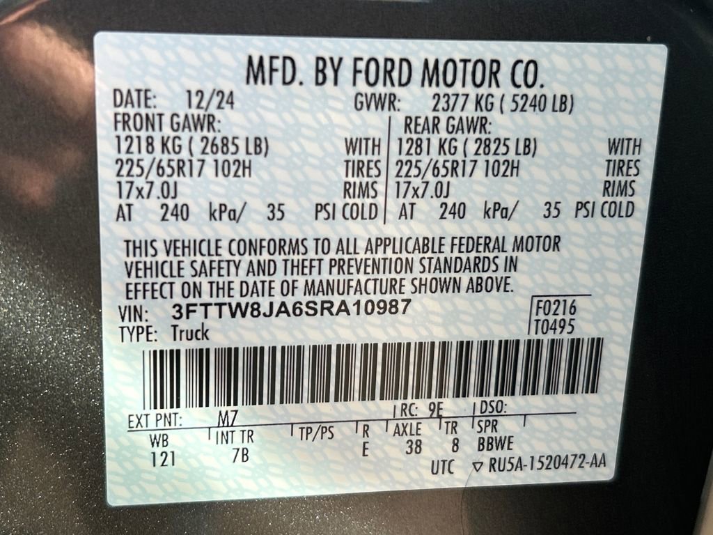 Used 2025 Ford Maverick XLT w/ Equipment Group 302A image 34