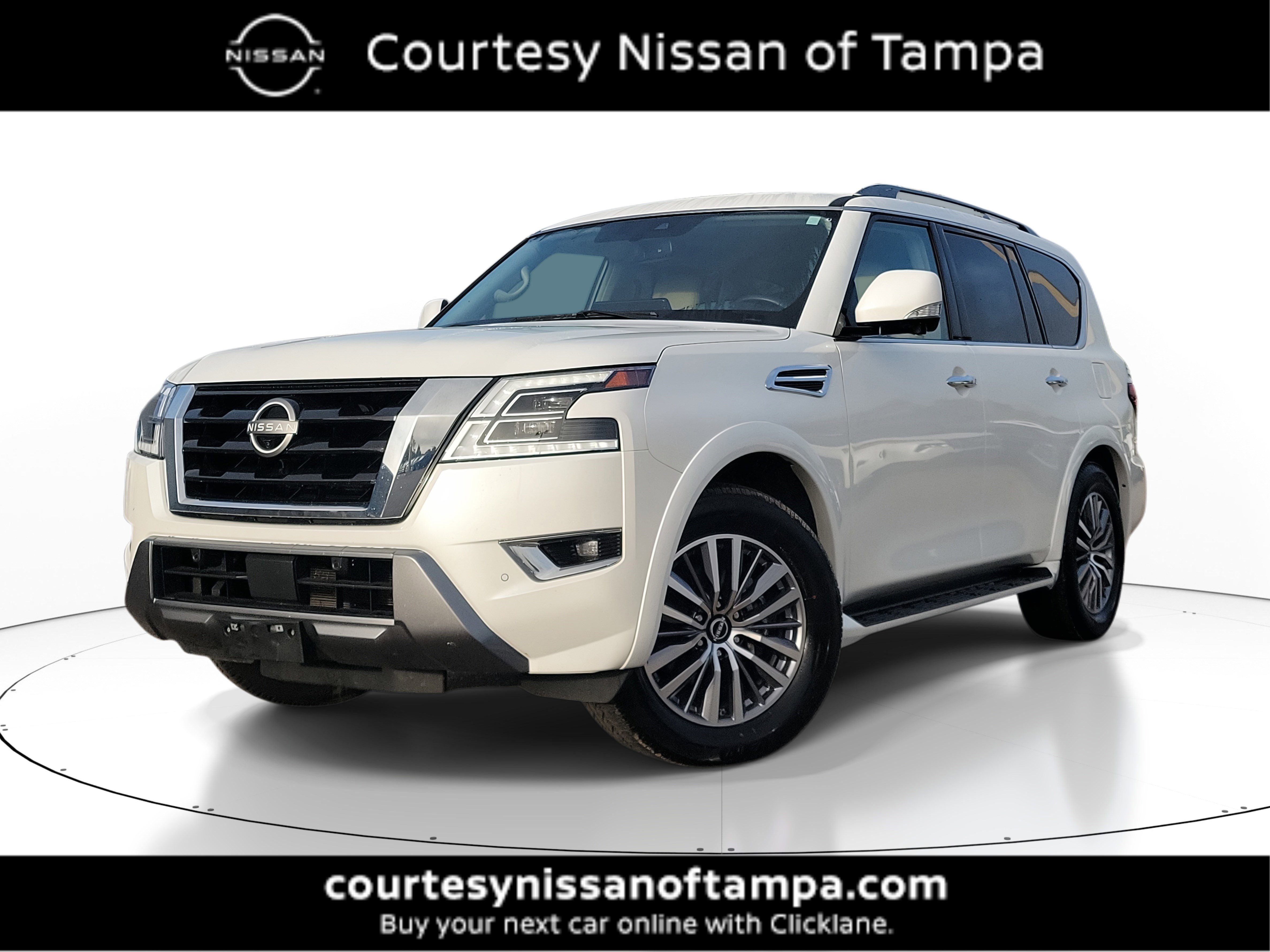 Used 2023 Nissan Armada SL w/ Captain's Chairs Package