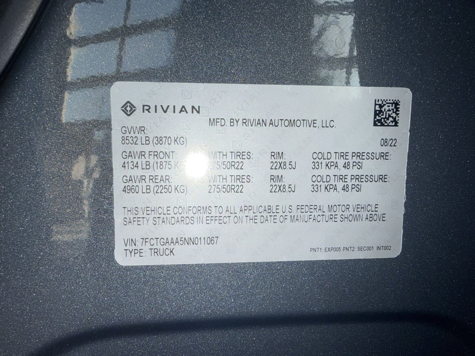 Used 2022 Rivian R1T Adventure AWD/4WD image 30