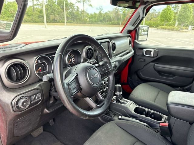 Used 2022 Jeep Wrangler Unlimited Sport w/ Sun And Sound Package AWD/4WD image 20