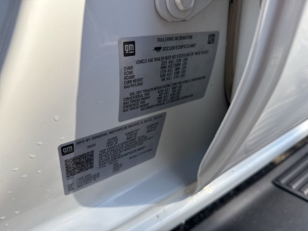 Used 2023 Chevrolet Silverado 1500 LT Trail Boss w/ Protection Package image 15