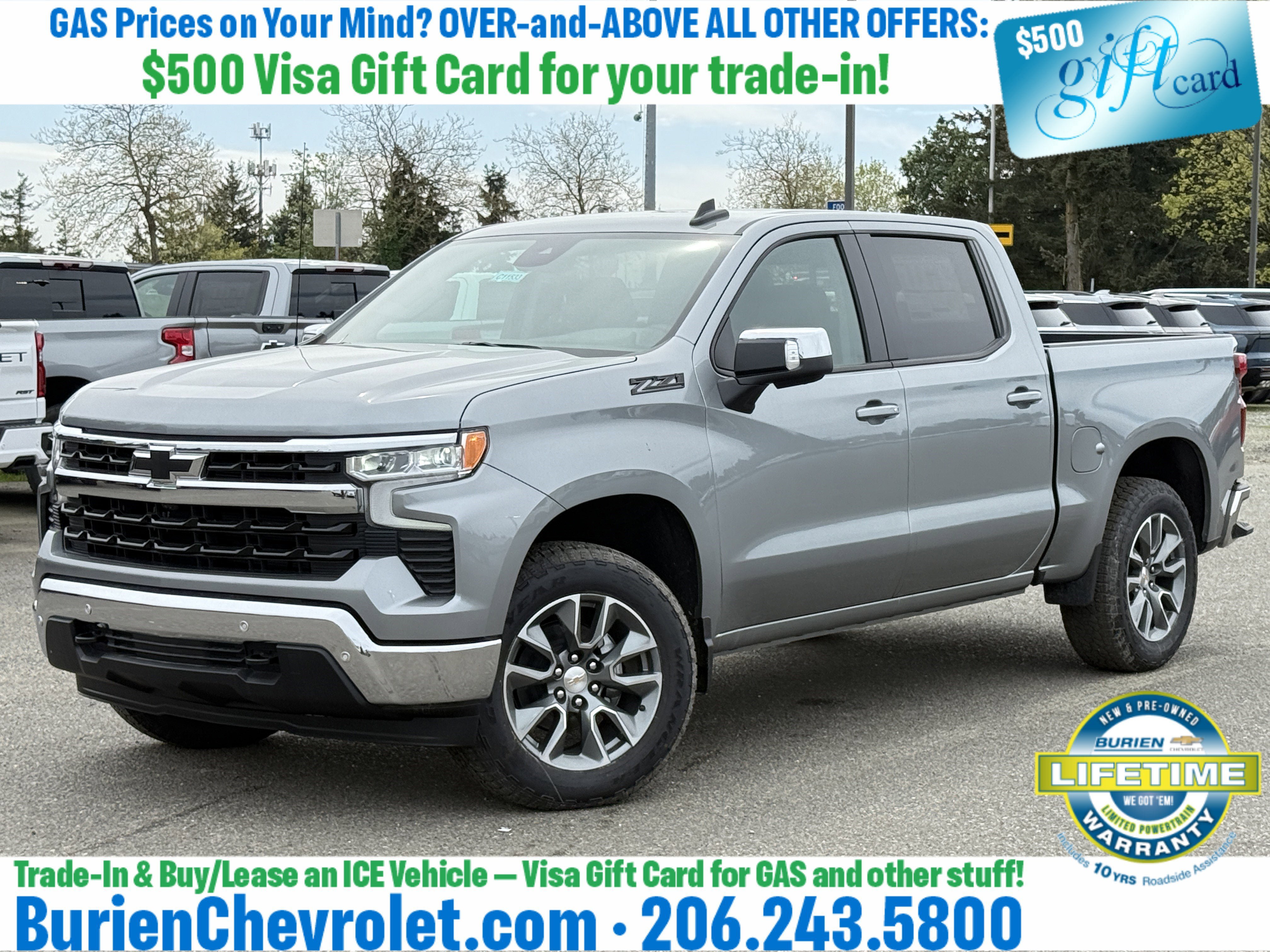 New 2026 Chevrolet Silverado 1500 LT w/ All Star Edition Plus AWD/4WD image 1