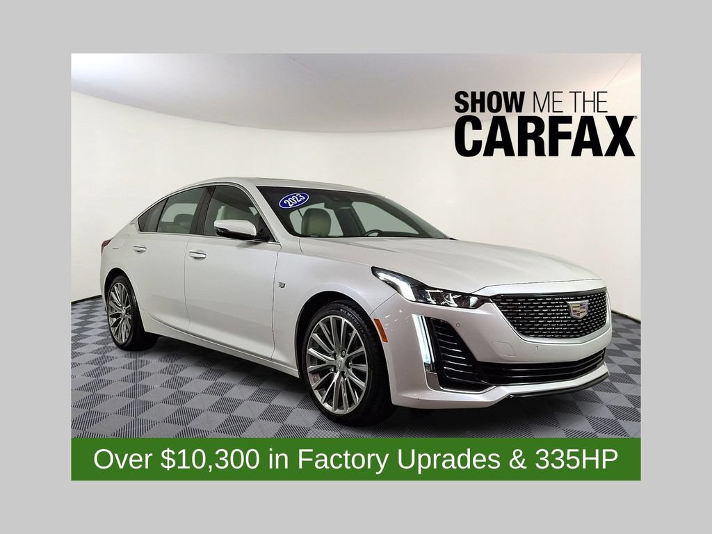 Used 2023 Cadillac CT5 Premium Luxury w/ Technology Package RWD image 1