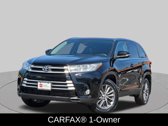 Certified 2019 Toyota Highlander XLE