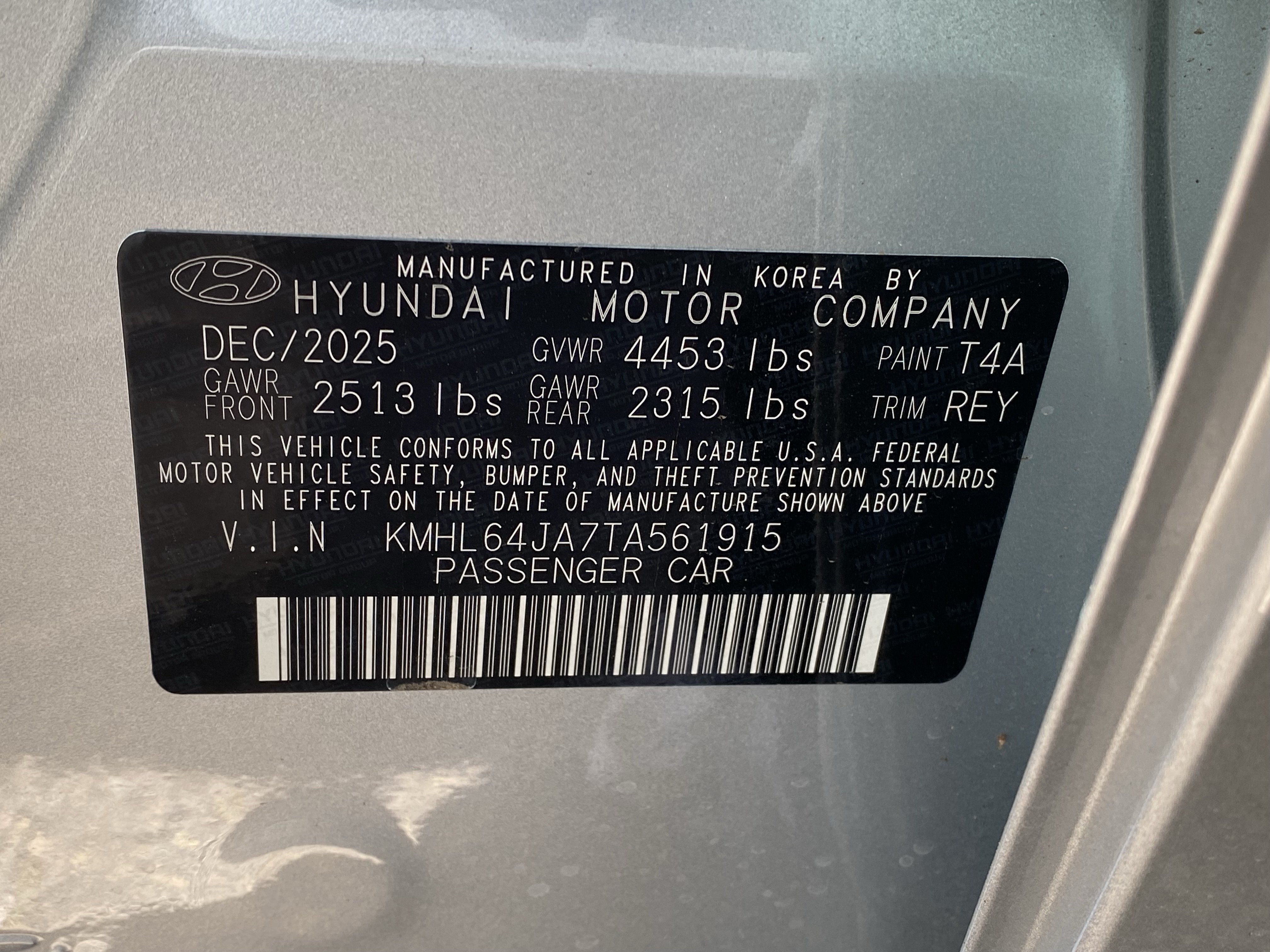 New 2026 Hyundai Sonata SEL FWD image 30