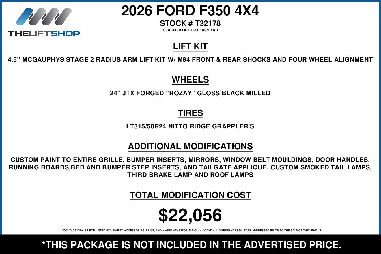 Used 2026 Ford F350 Platinum w/ Platinum Plus Package video 2