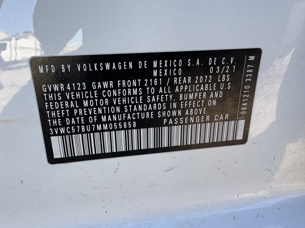 Used 2021 Volkswagen Jetta SE w/ SE Cold Weather Package image 27