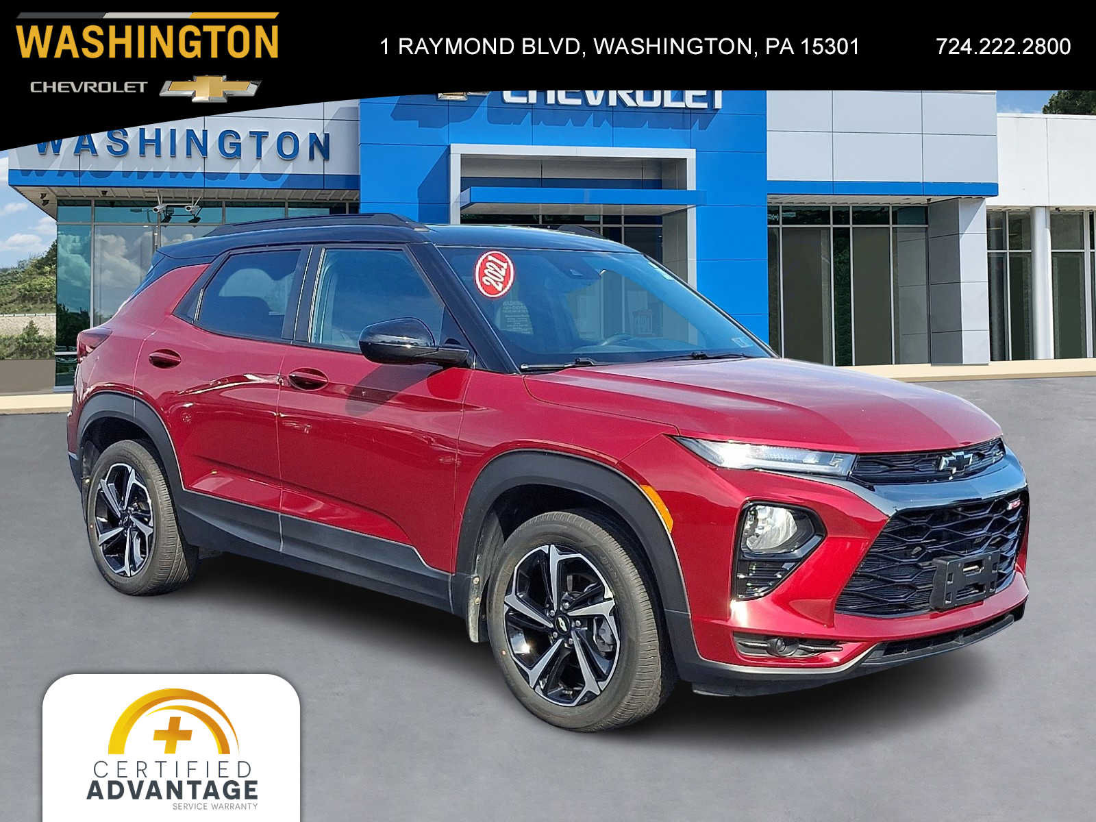 Used 2021 Chevrolet TrailBlazer RS w/ Sun and Liftgate Package