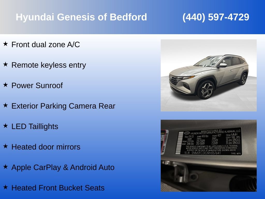 Used 2024 Hyundai Tucson SEL w/ Convenience Package AWD/4WD image 14