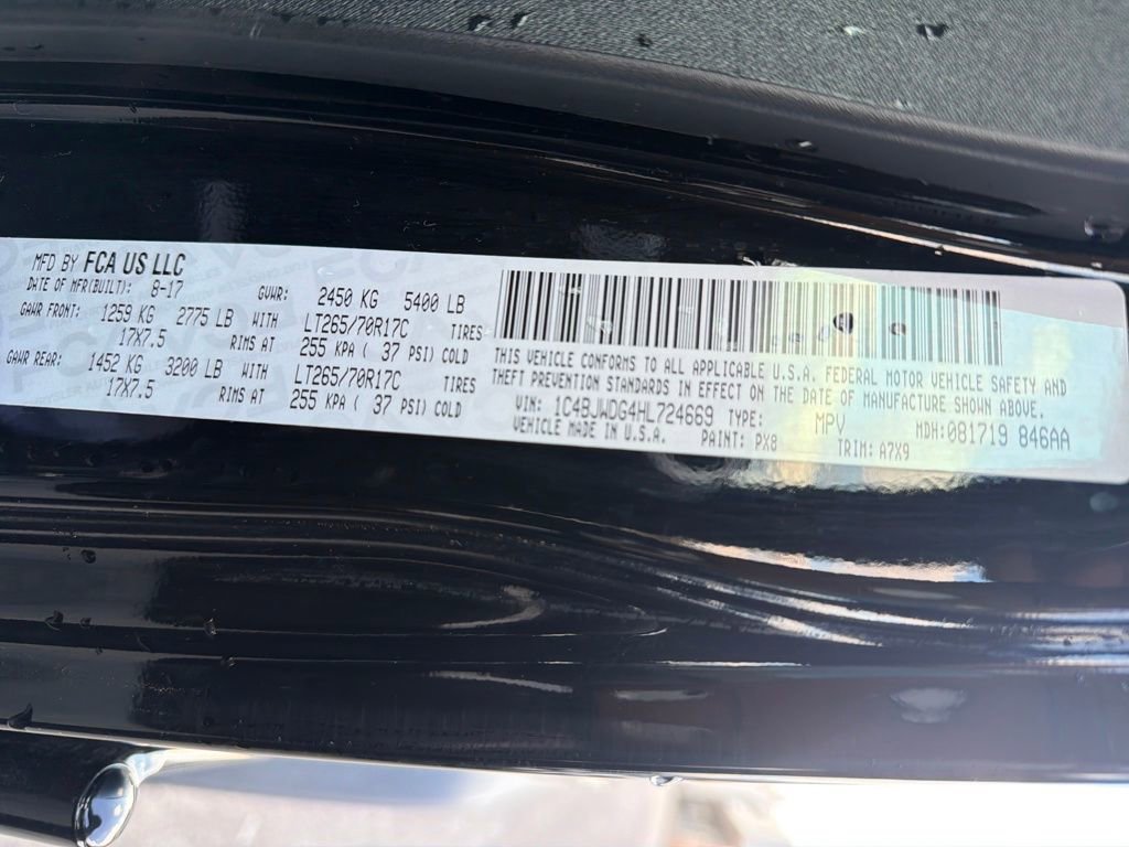 Certified 2017 Jeep Wrangler Unlimited Sport w/ Quick Order Package 24S image 28