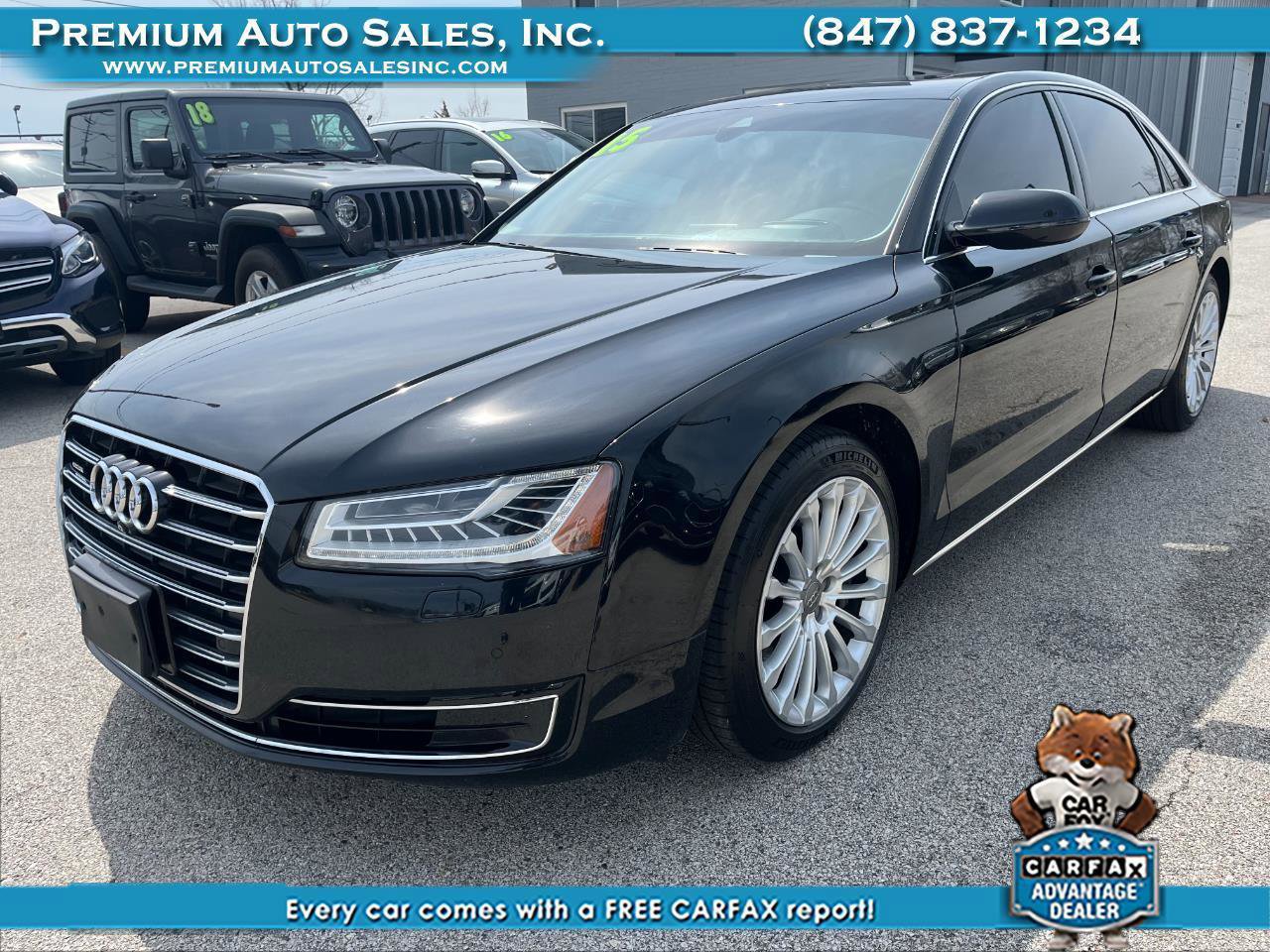 Used 2015 Audi A8 L TDI w/ Premium Package image 1