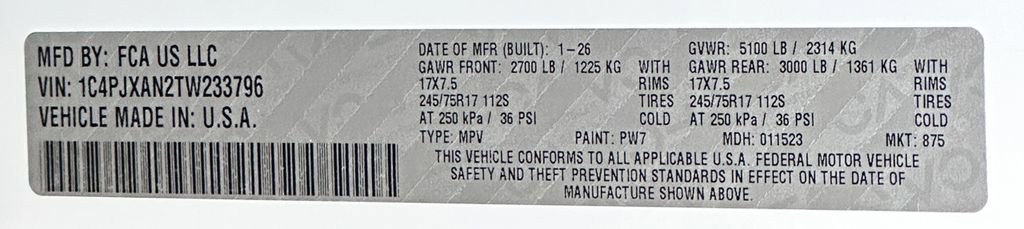 New 2026 Jeep Wrangler Sport image 46