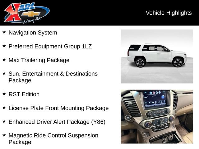 Certified 2020 Chevrolet Tahoe Premier w/ RST Edition AWD/4WD image 2