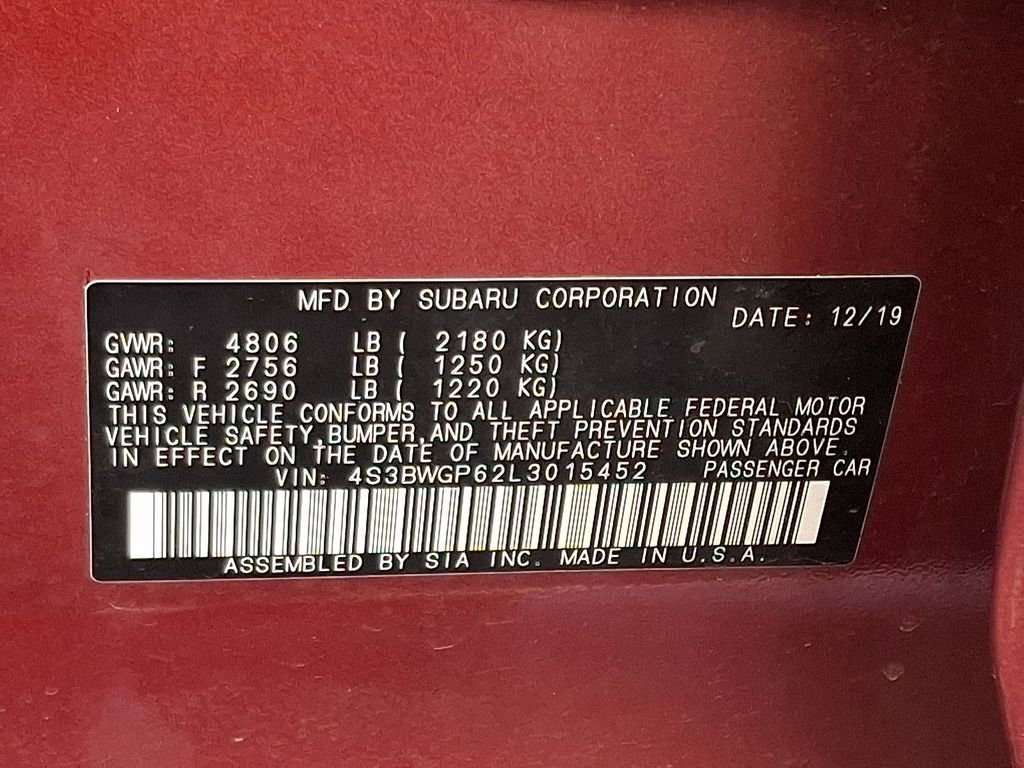 Used 2020 Subaru Legacy Touring XT image 27