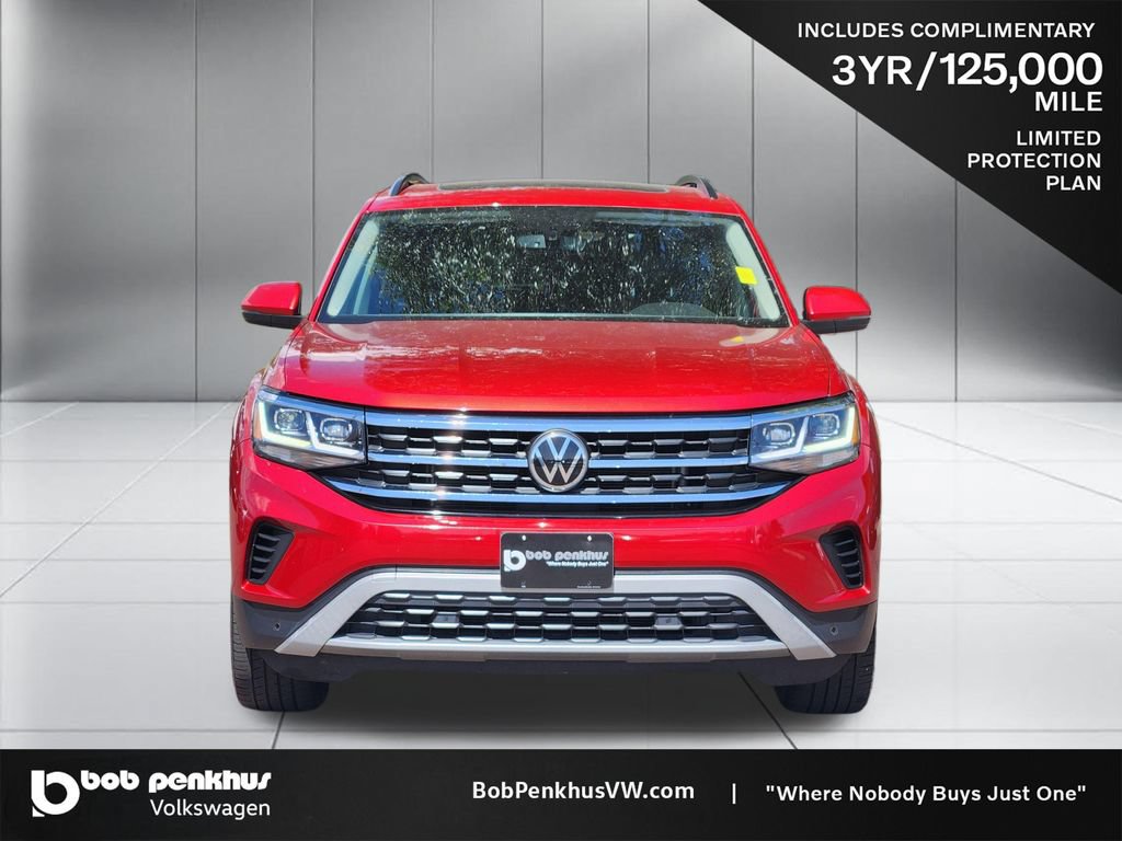 Used 2021 Volkswagen Atlas SE w/ Panoramic Sunroof Package FWD image 22