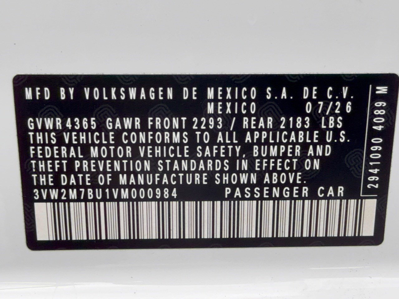 New 2027 Volkswagen Jetta GLI Autobahn FWD image 31