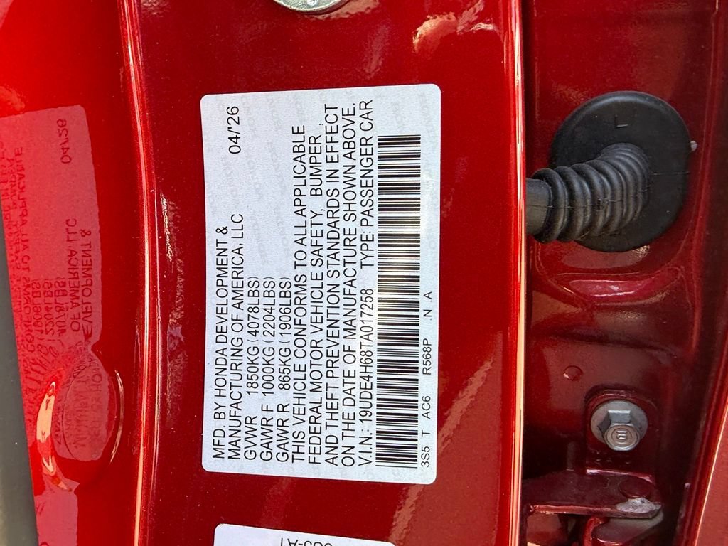 Certified 2026 Acura Integra A-Spec w/ Technology Package FWD image 27