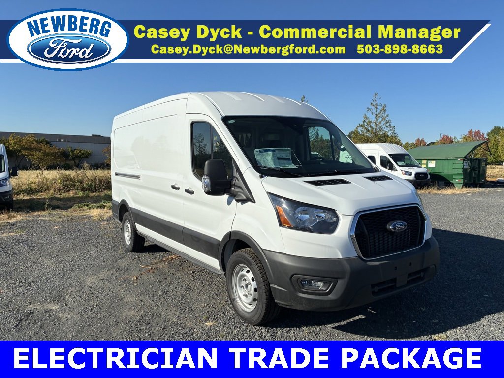 New 2025 Ford Transit 250 148 Medium Roof w/ Electrician Trade Package