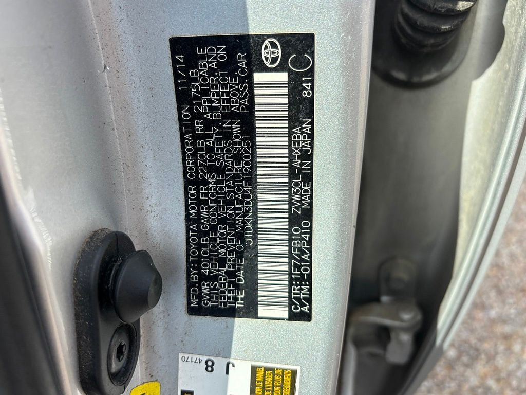 Used 2015 Toyota Prius Two FWD image 24
