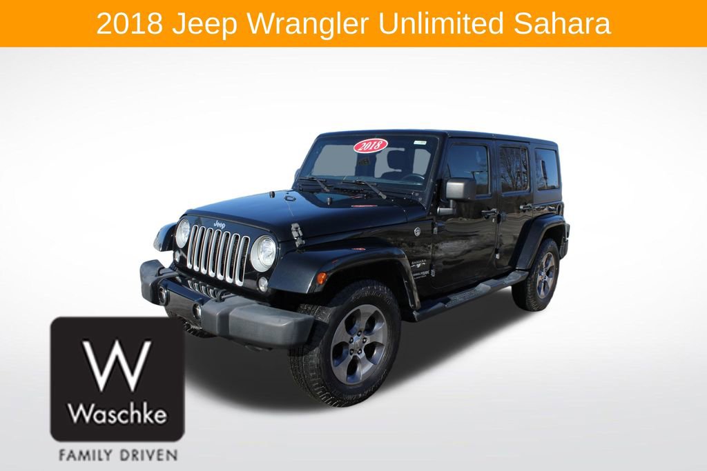 Used 2018 Jeep Wrangler Unlimited Sahara image 3