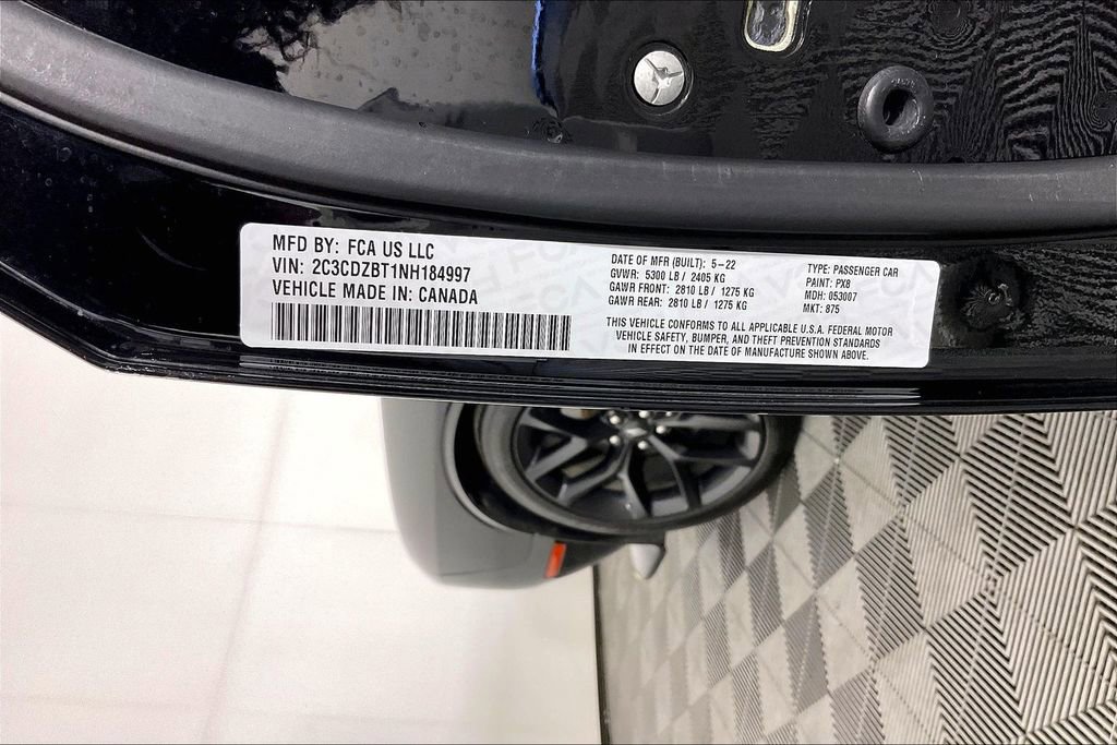 Used 2022 Dodge Challenger R/T w/ Blacktop Package image 40