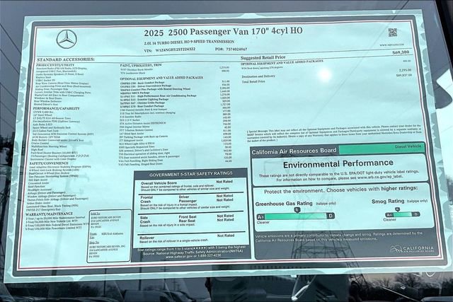 New 2025 Mercedes-Benz Sprinter 2500 image 17