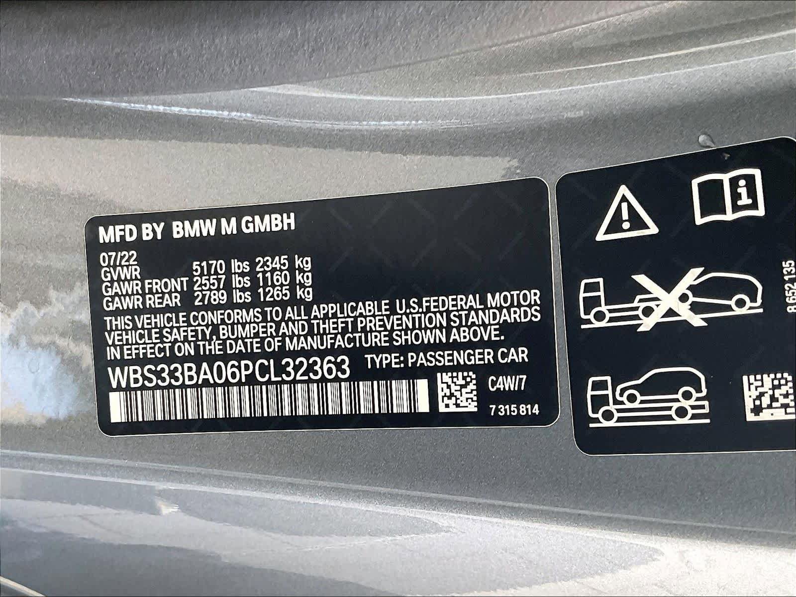 Used 2023 BMW M4 xDrive Competition w/ Executive Package AWD/4WD image 34